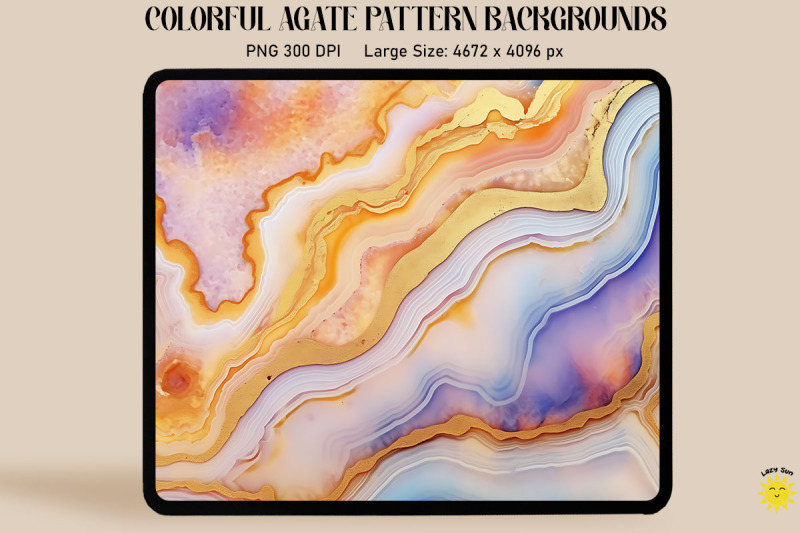 pastel-color-agate-pattern-backgrounds