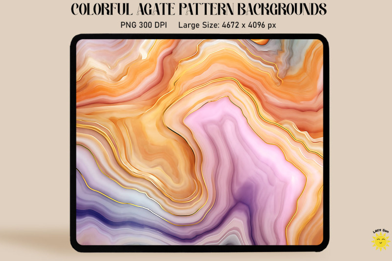 pastel-color-agate-pattern-backgrounds