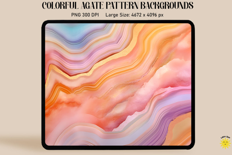 pastel-color-agate-pattern-backgrounds