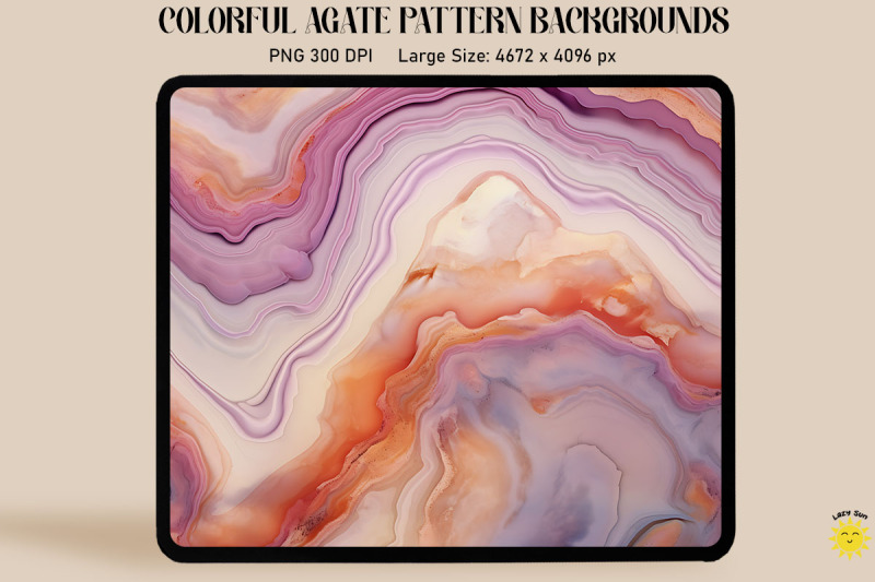 pastel-color-agate-pattern-backgrounds