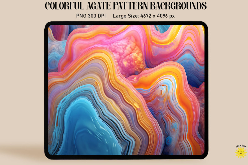 colorful-agate-pattern-backgrounds