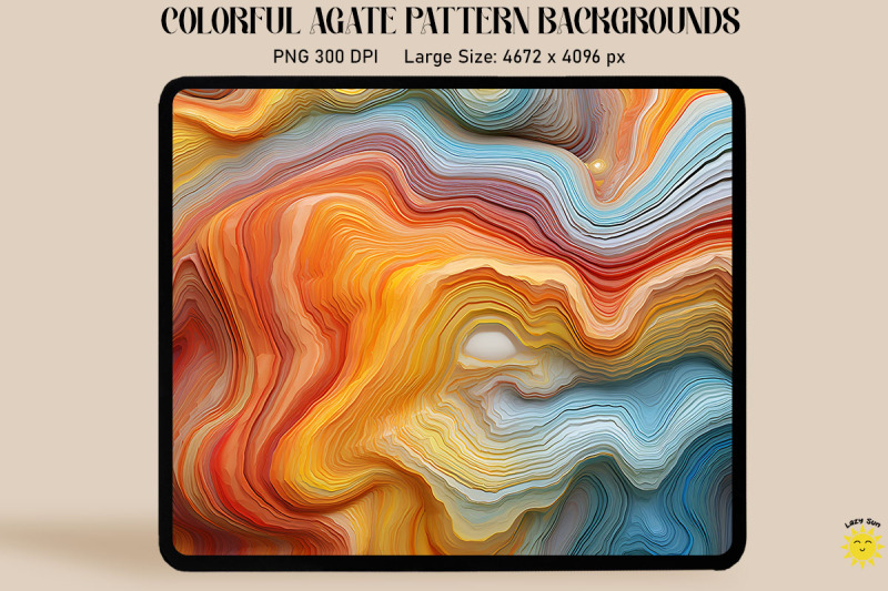 rainbow-agate-waves-backgrounds