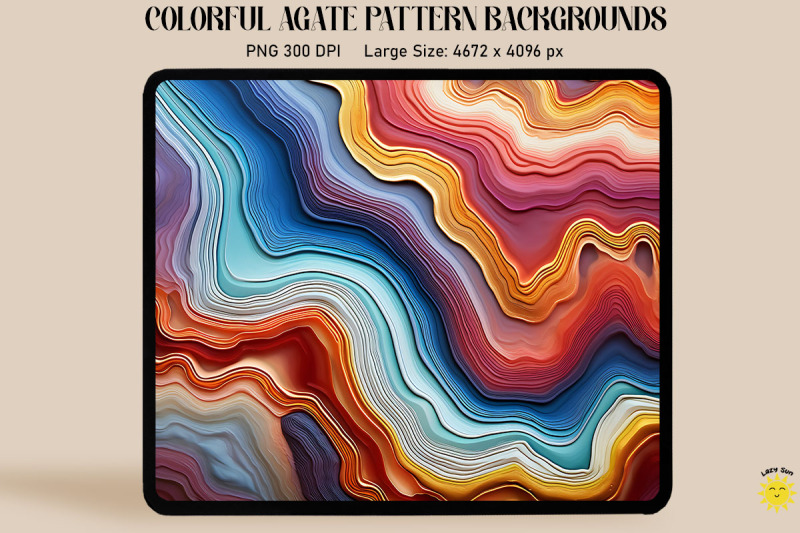 rainbow-agate-waves-backgrounds