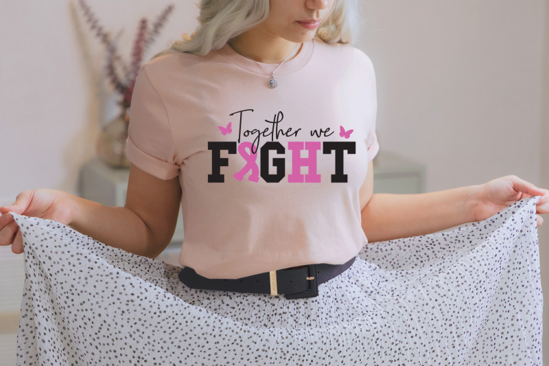 together-we-fight-breast-cancer-svg