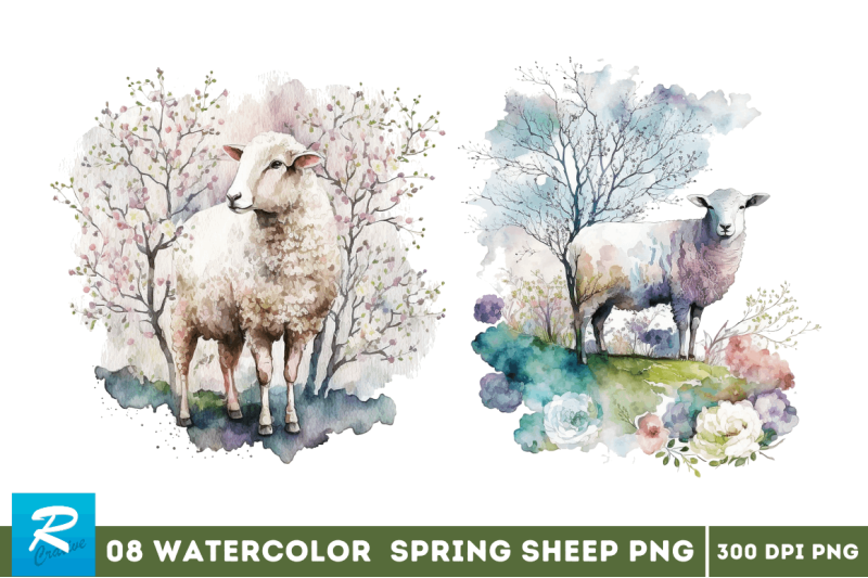 watercolor-spring-sheep-bundle