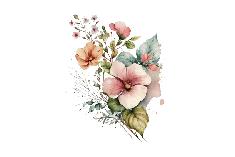 watercolor-flower-bundle