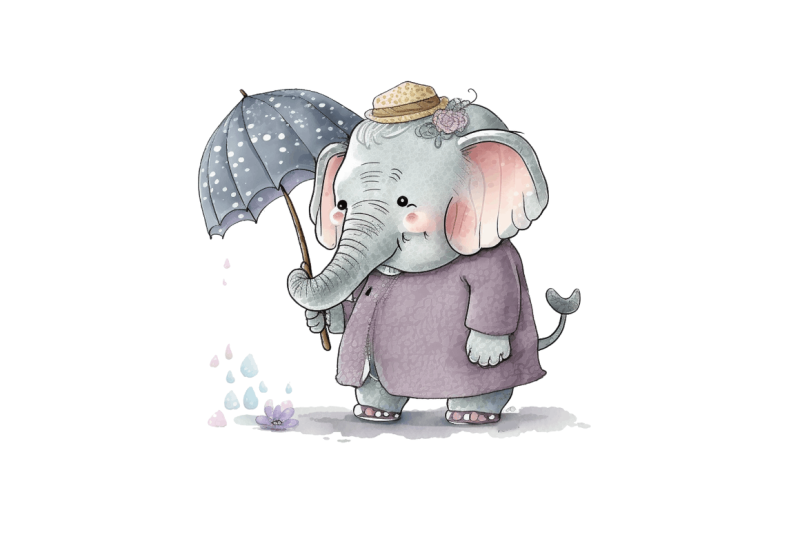 watercolor-cute-elephant-grandma-bundle