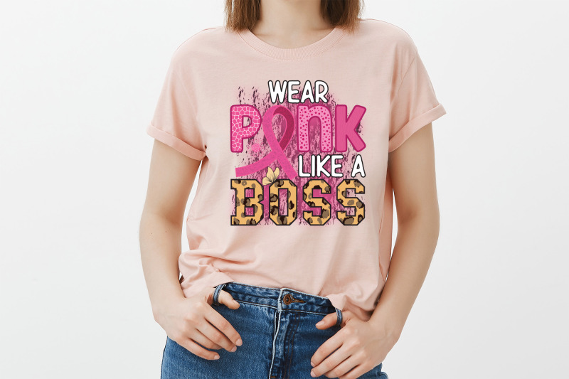 wear-pink-like-a-boss-png-sublimation