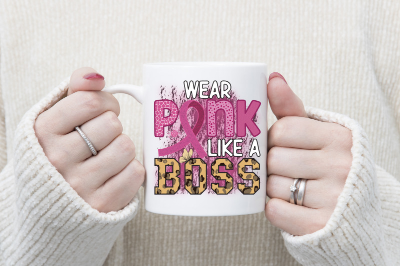 wear-pink-like-a-boss-png-sublimation