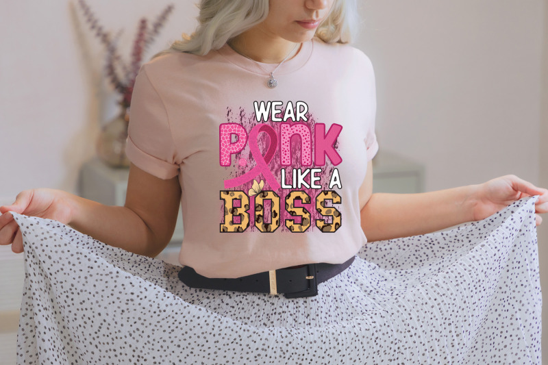 wear-pink-like-a-boss-png-sublimation