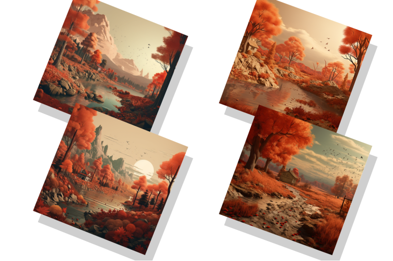 3d-vintage-fall-landscape