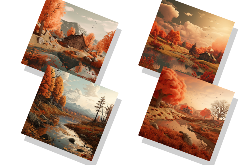 3d-vintage-fall-landscape