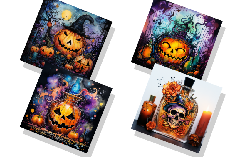 halloween-alcohol-ink-bundle