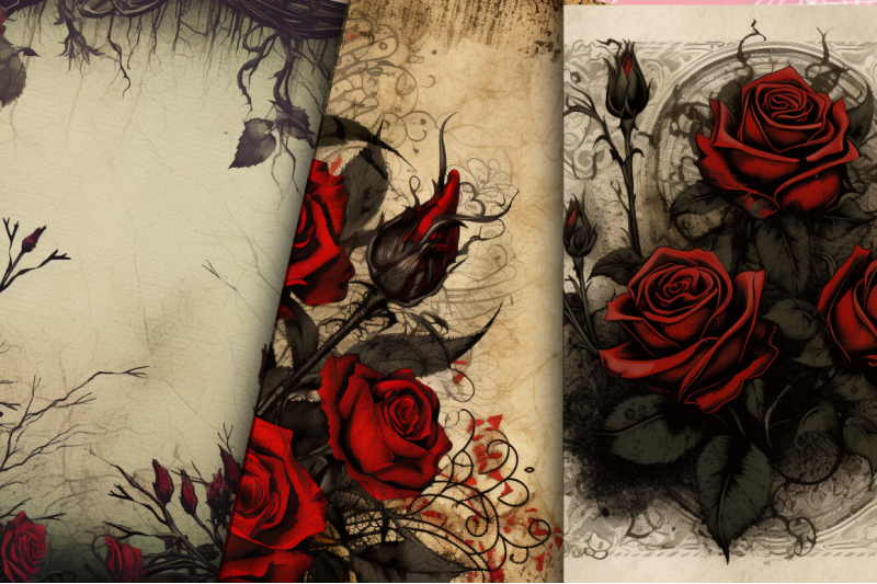 halloween-gothic-red-rose-backgrounds-bundle