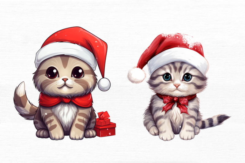 cat-cute-christmas-sublimation-clipart