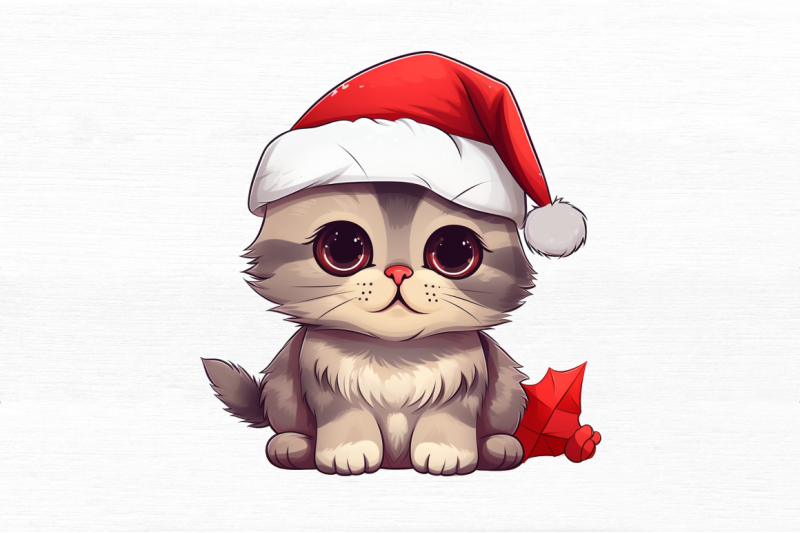 cat-cute-christmas-sublimation-clipart