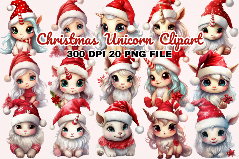 christmas-unicorn-sublimation-clipart