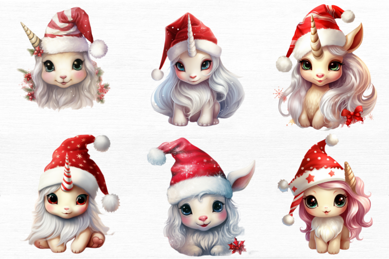 christmas-unicorn-sublimation-clipart