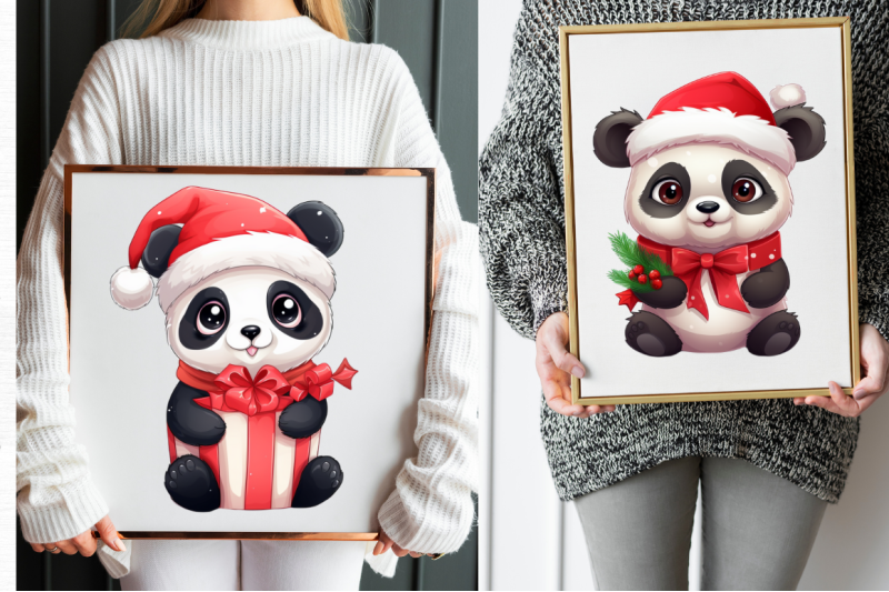 cute-christmas-panda-clipart