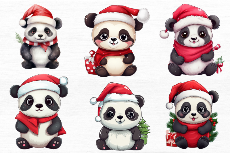 cute-christmas-panda-clipart