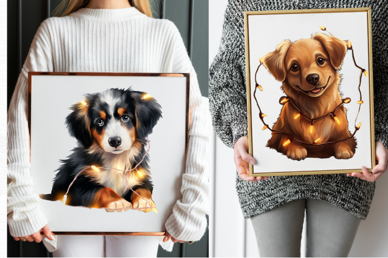 dog-in-christmas-lights-sublimation-bundle