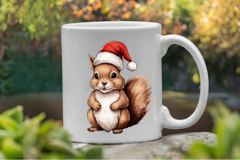 christmas-cute-squirrel-clipart