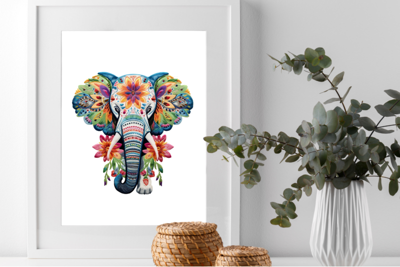 embroidery-elephant-clipart-bundle