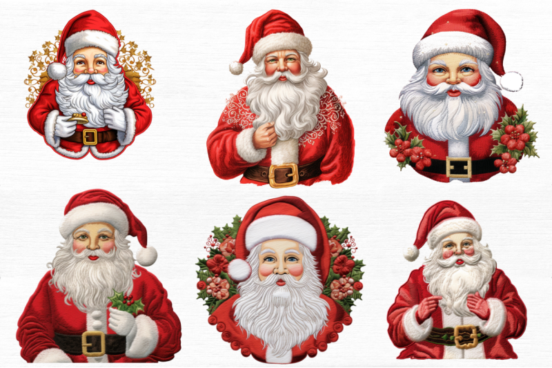 embroidery-santa-clipart-bundle