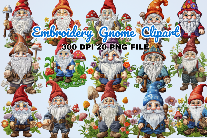 embroidery-gnome-clipart-bundle