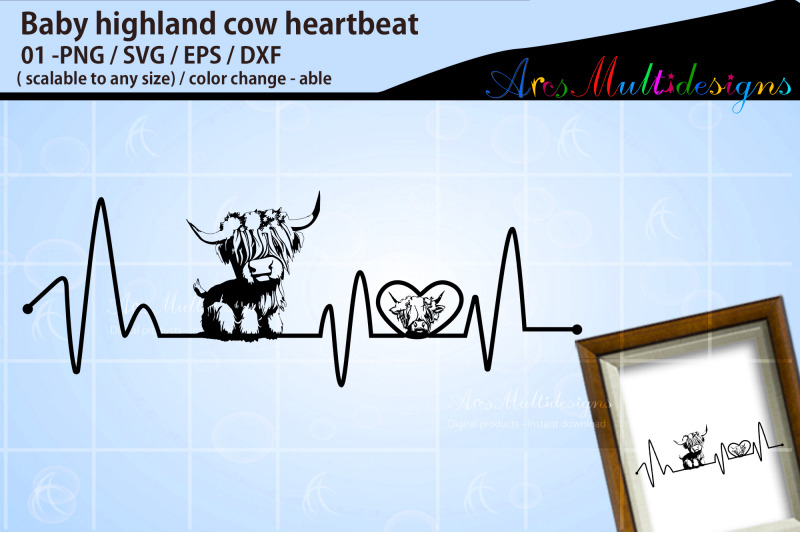 highland-cow-heartbeat