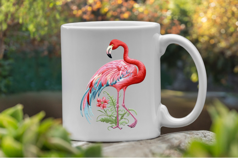 embroidery-flamingo-clipart-bundle