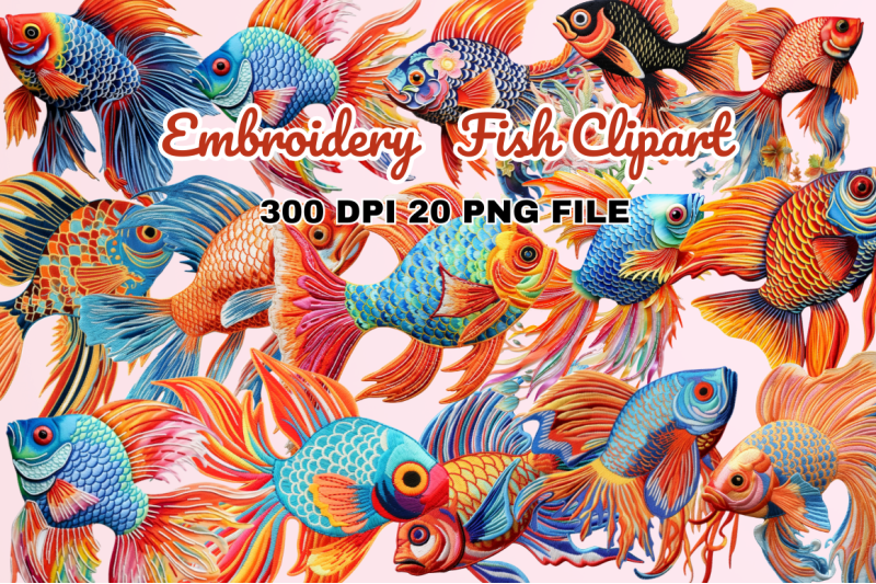 embroidery-fish-clipart-bundle