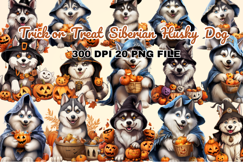 trick-or-treat-siberian-husky-dog-bundle