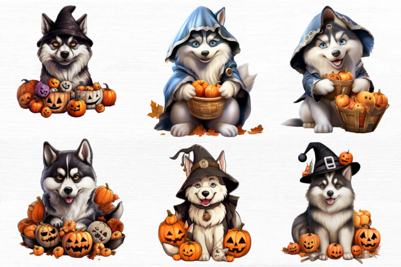 trick-or-treat-siberian-husky-dog-bundle