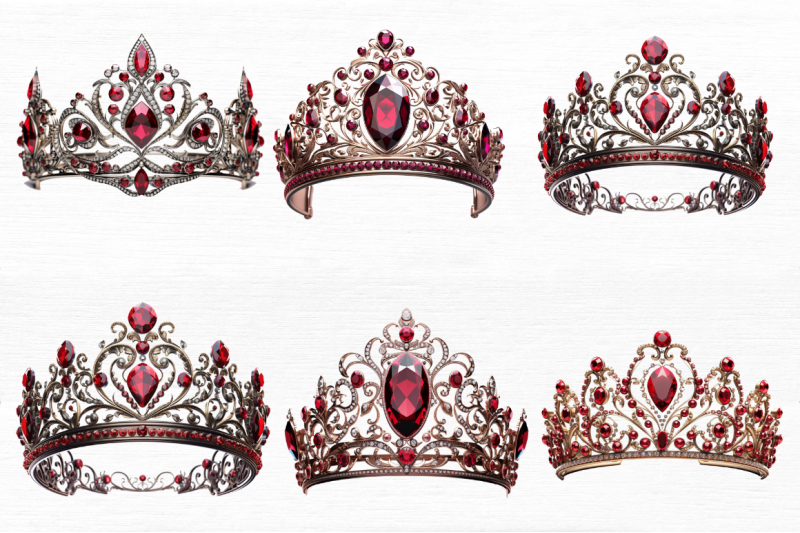 ruby-queen-tiara-sublimation-clipart