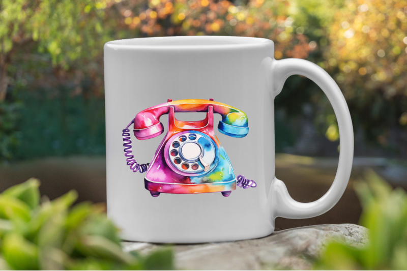 watercolor-rotary-telephone-clipart