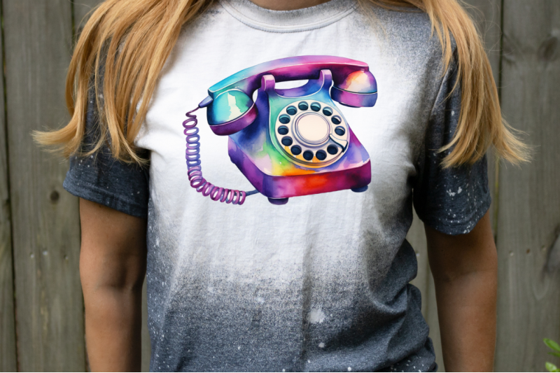 watercolor-rotary-telephone-clipart