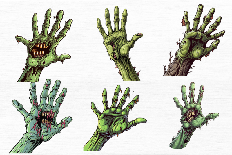 cartoon-zombie-hand-clipart-bundle