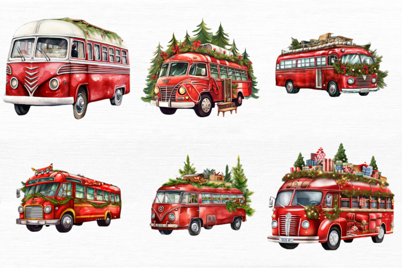 bus-christmas-tree-clipart