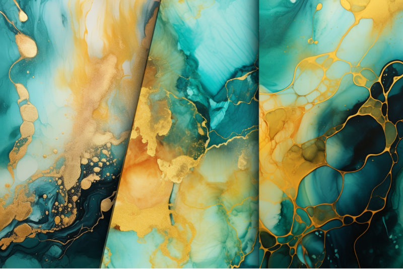 teal-amp-gold-alcohol-ink-backgrounds-bundle