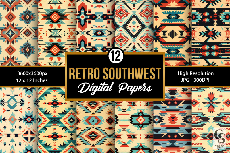 retro-southwest-seamless-patterns-native-american-pattern