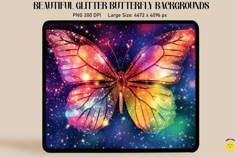 rainbow-glitter-butterfly-backgrounds