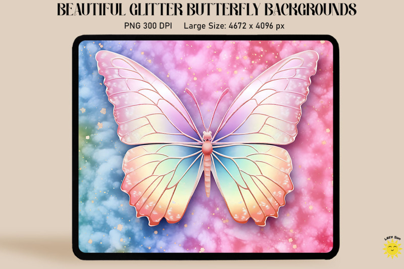 rainbow-pastel-butterfly-backgrounds