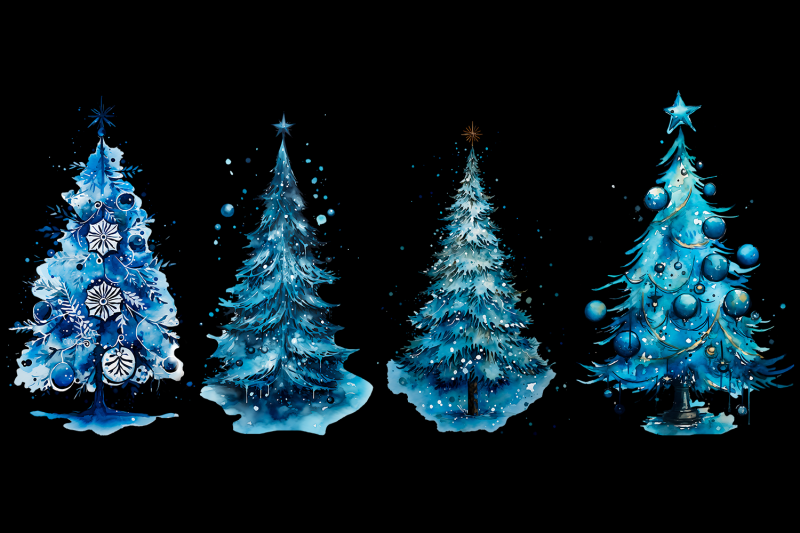 watercolor-christmas-trees-sublimation-clipart