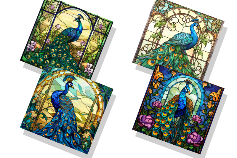 stained-glass-peacock-bird