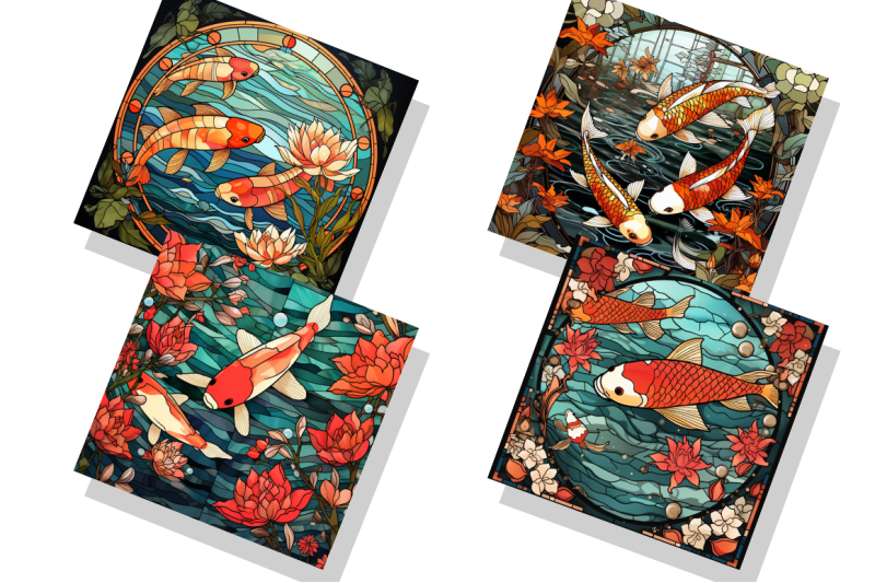 stained-glass-japanese-koi-pond-bundle