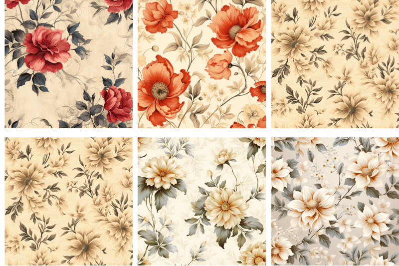 seamless-floral-linen-background-bundle