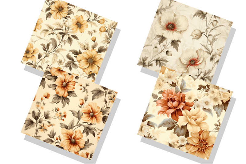 seamless-floral-linen-background-bundle