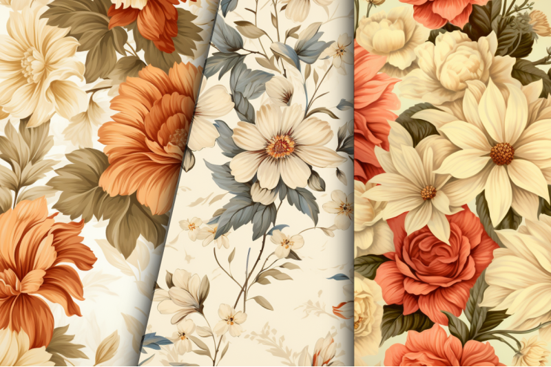 seamless-floral-linen-background-bundle