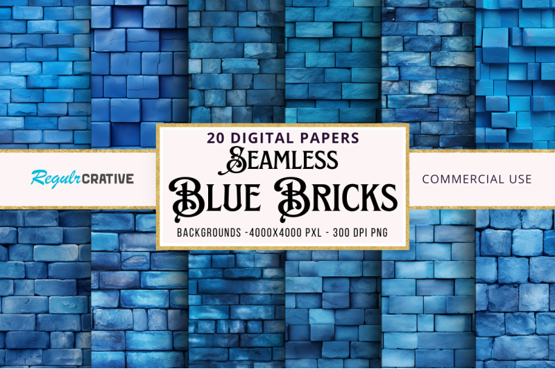 seamless-blue-bricks-background-bundle